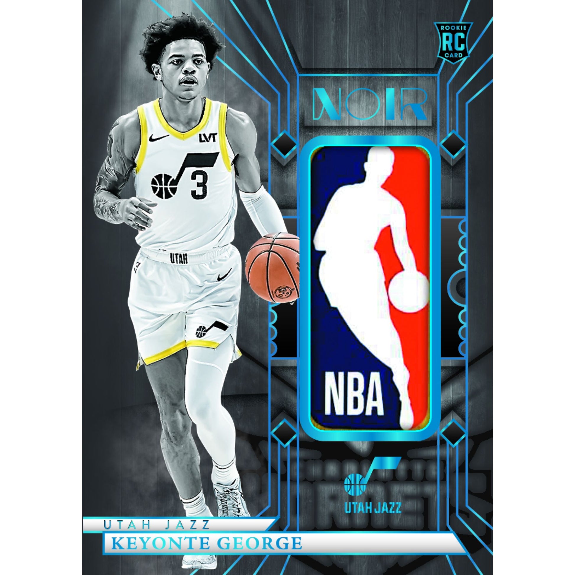2023/24 Panini Noir Basketball Cards - Keyonte George