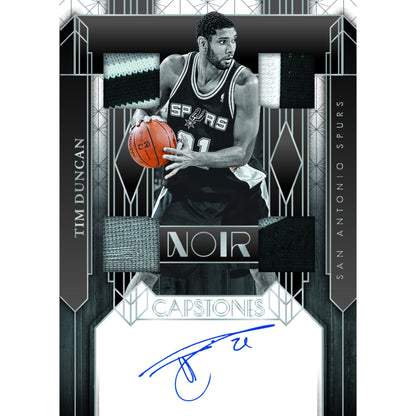 2023/24 Panini Noir Basketball Cards - Tim Duncan