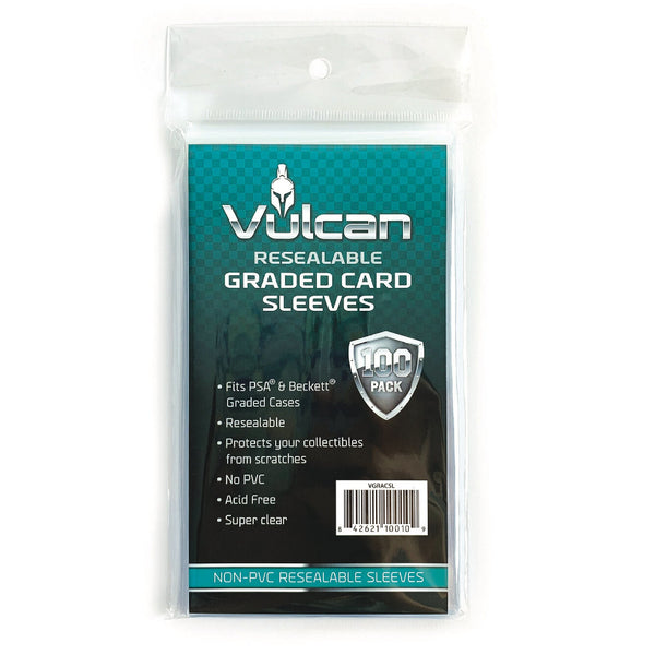 best card sleeves for grading Vulcan Graded 003468 Impeccable Fit and Protection Trying to make a Color:Genie