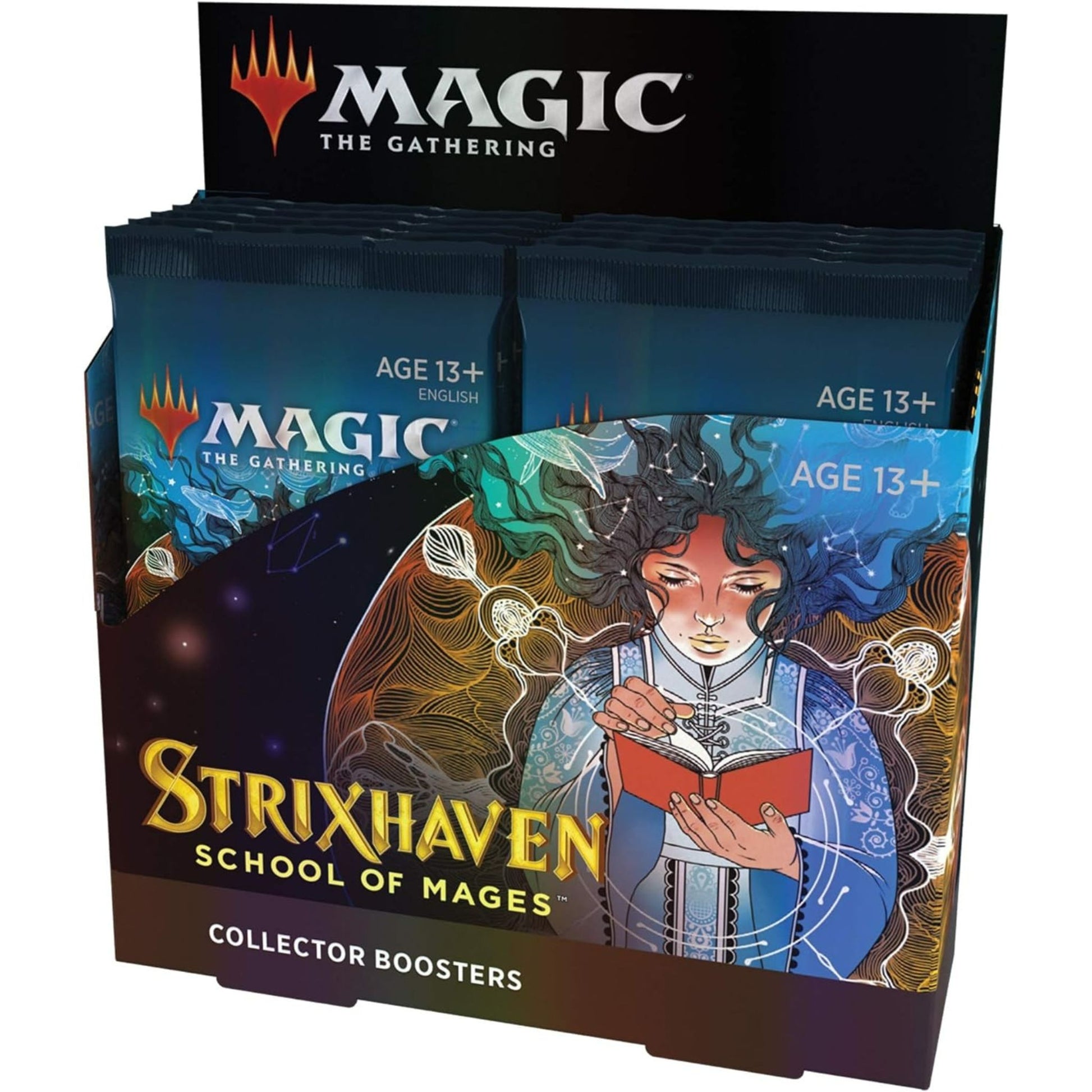Magic The Gathering Strixhaven School of Mages Collector Booster Box Trading Card Market Magic The Gathering Strixhaven School of Mages Collector Booster Box Trading Card Market
