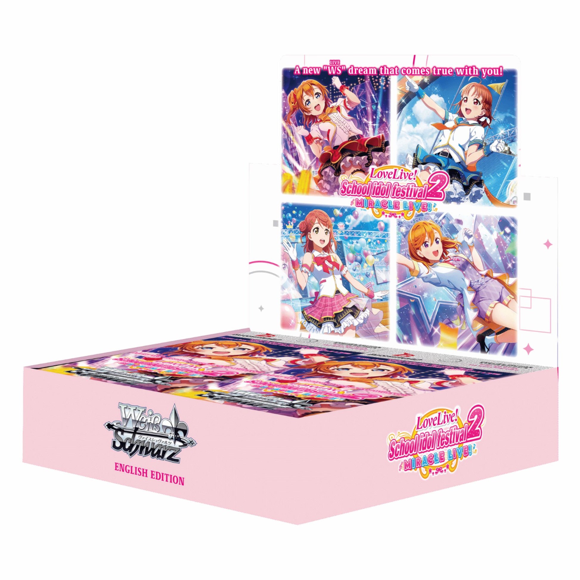 Weiss Schwarz Love Live School Idol Festival 2 Miracle Live Booster Box (Summer Sale) - Trading Card Market