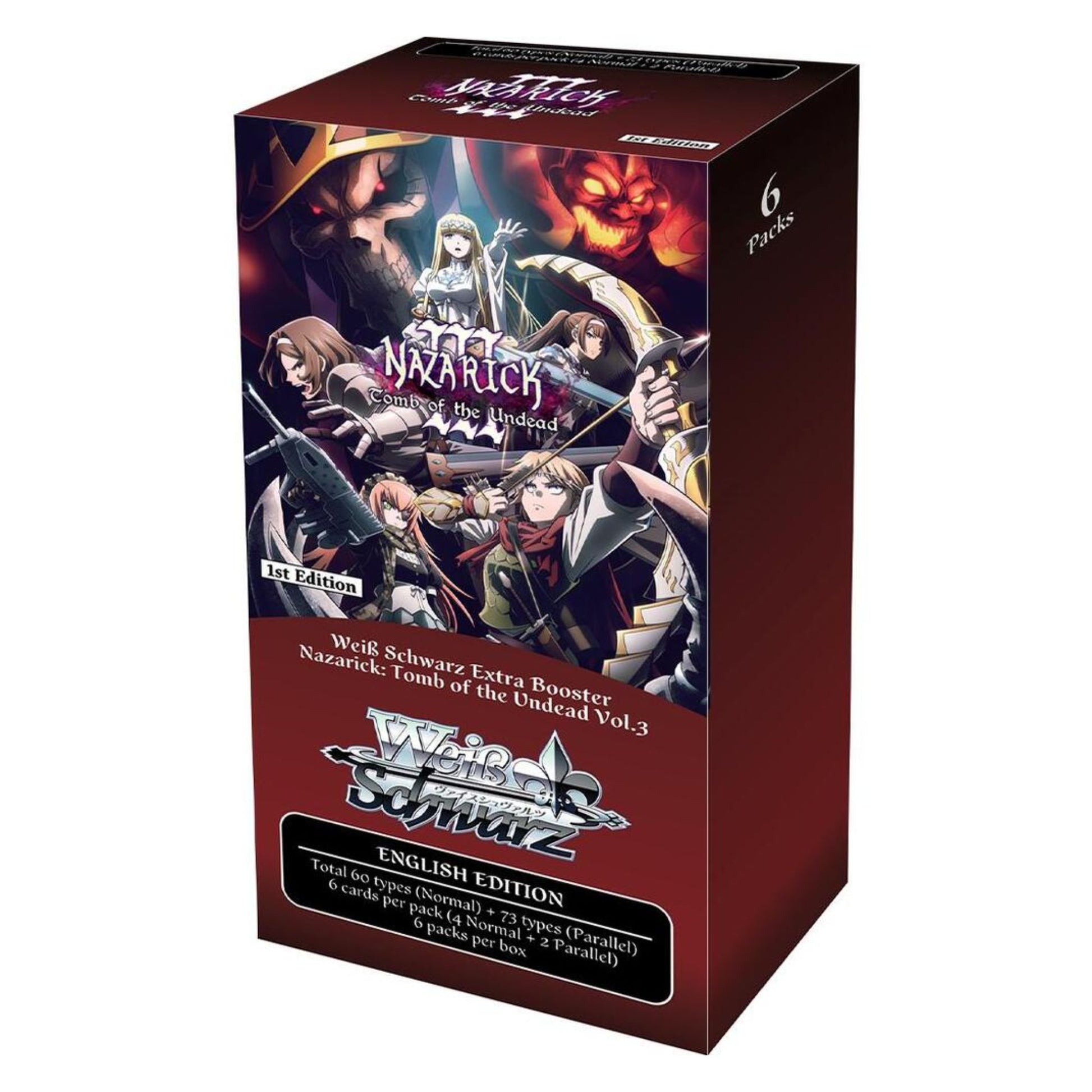 Weiss Schwarz Nazarick Tomb of the Undead Vol.3 Extra Booster Box Weiss Schwarz Nazarick Tomb of the Undead Vol.3 Extra Booster Box