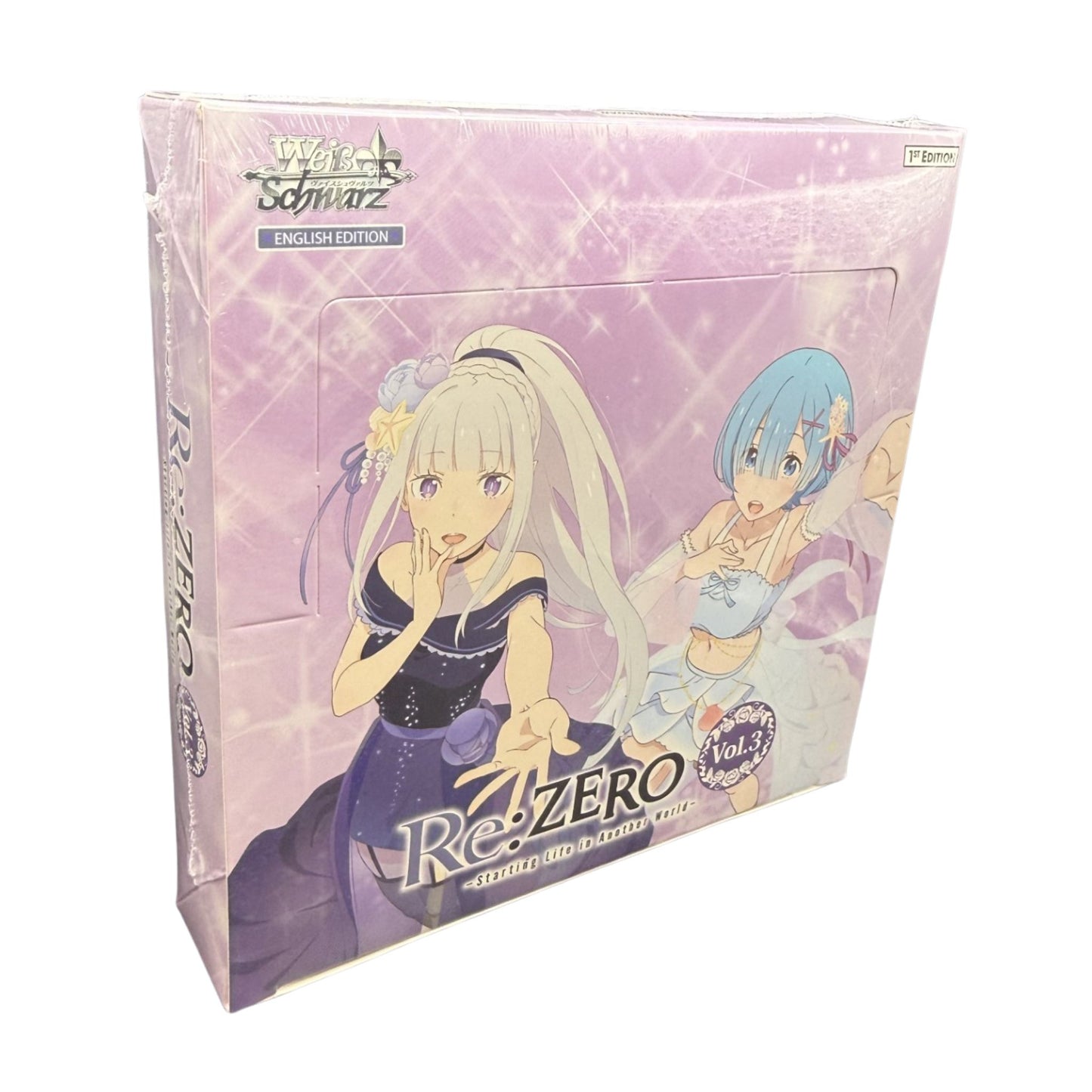 Weiss Schwarz Re:ZERO Starting Life in Another World Vol.3 Booster Box (Presell) - Trading Card Market