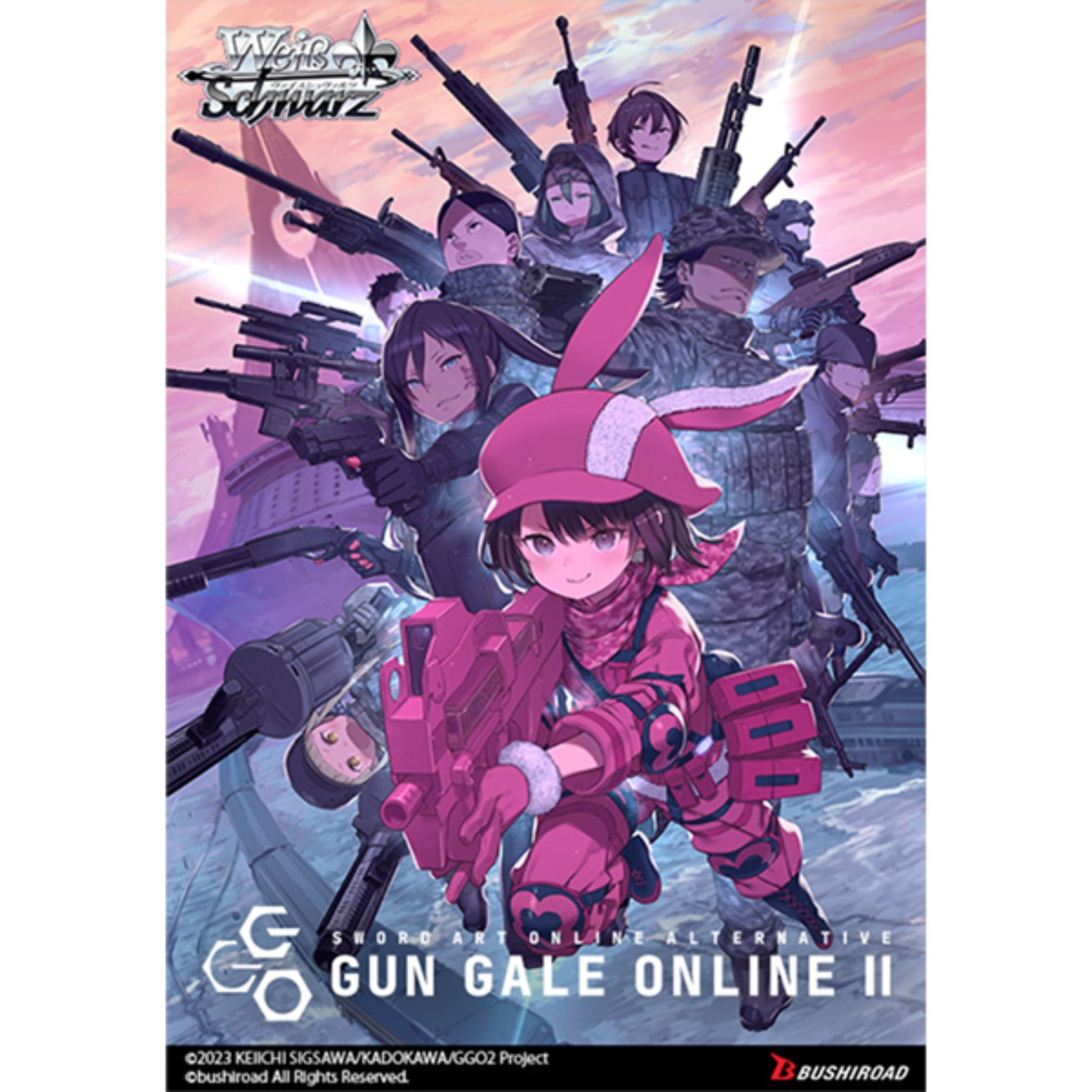 Weiss Schwarz SAO Alternative Gun Gale Online 2 Extra Booster Box Weiss Schwarz SAO Alternative Gun Gale Online 2 Extra Booster Box
