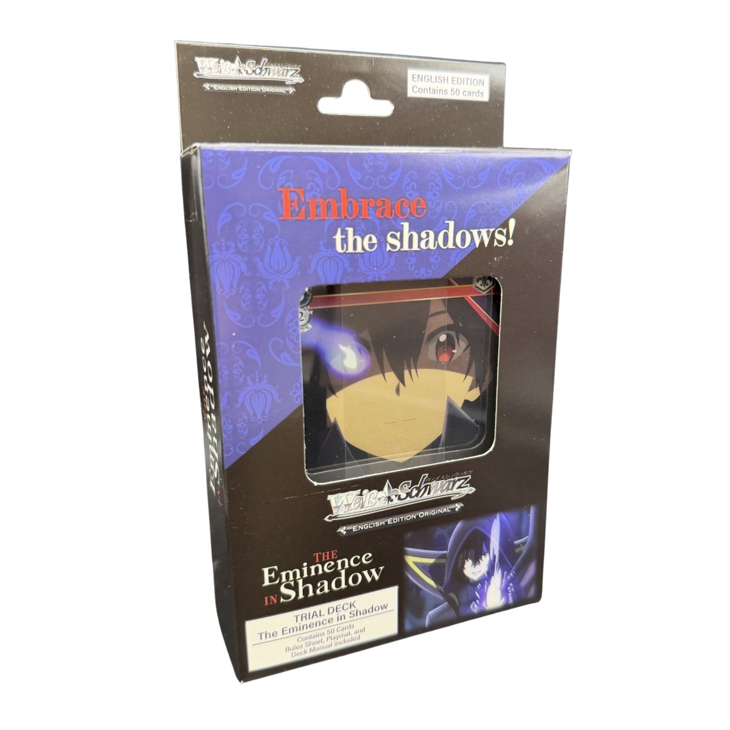 Weiss Schwarz The Eminence in Shadow Trial Deck (Presell) - Trading Card Market