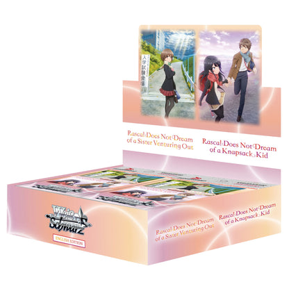 Weiss Schwarz Rascal Does Not Dream Series Booster Box (Back - to - School Sale) - Trading Card Market