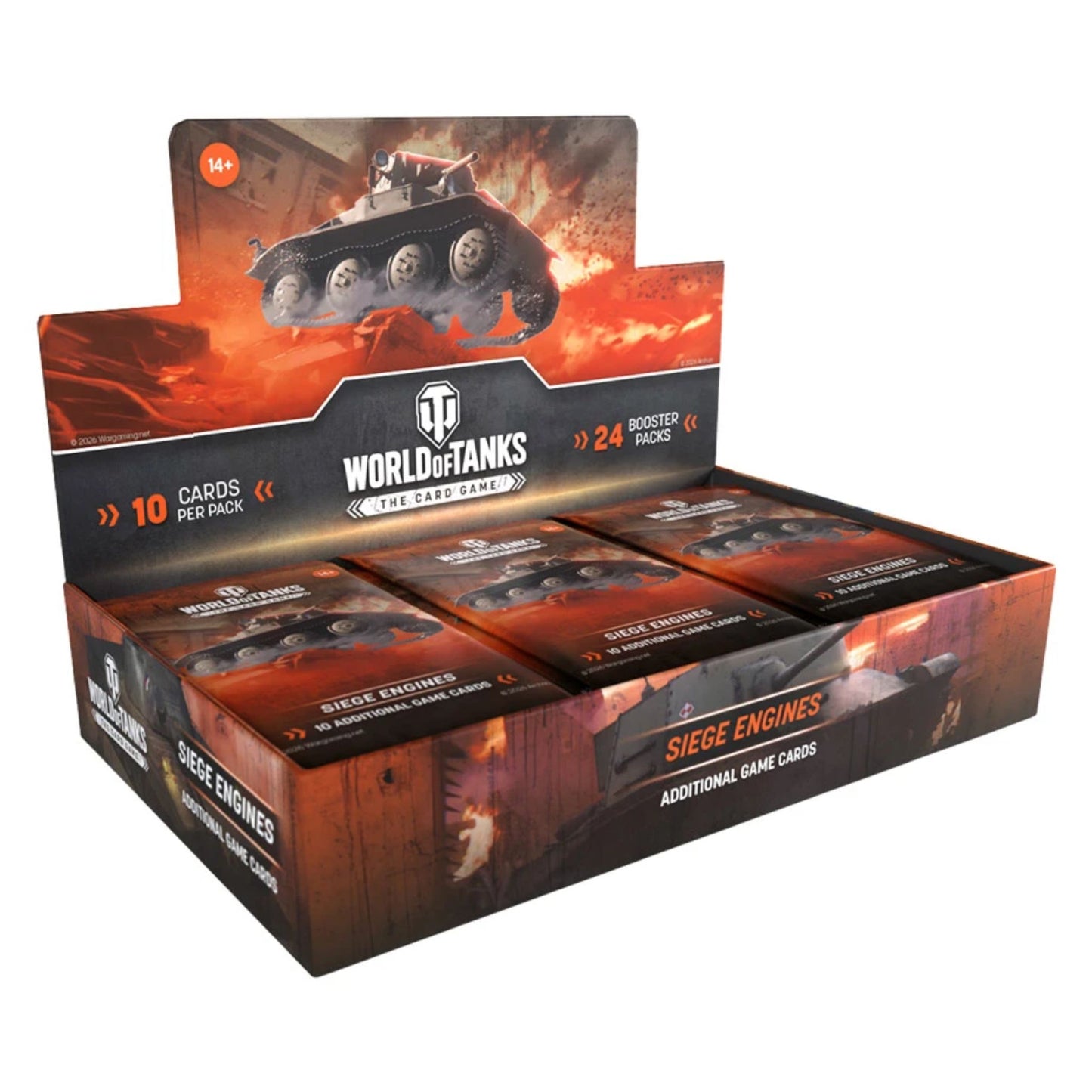 World of Tanks Siege Engines Booster Box (Presell) - Trading Card Market