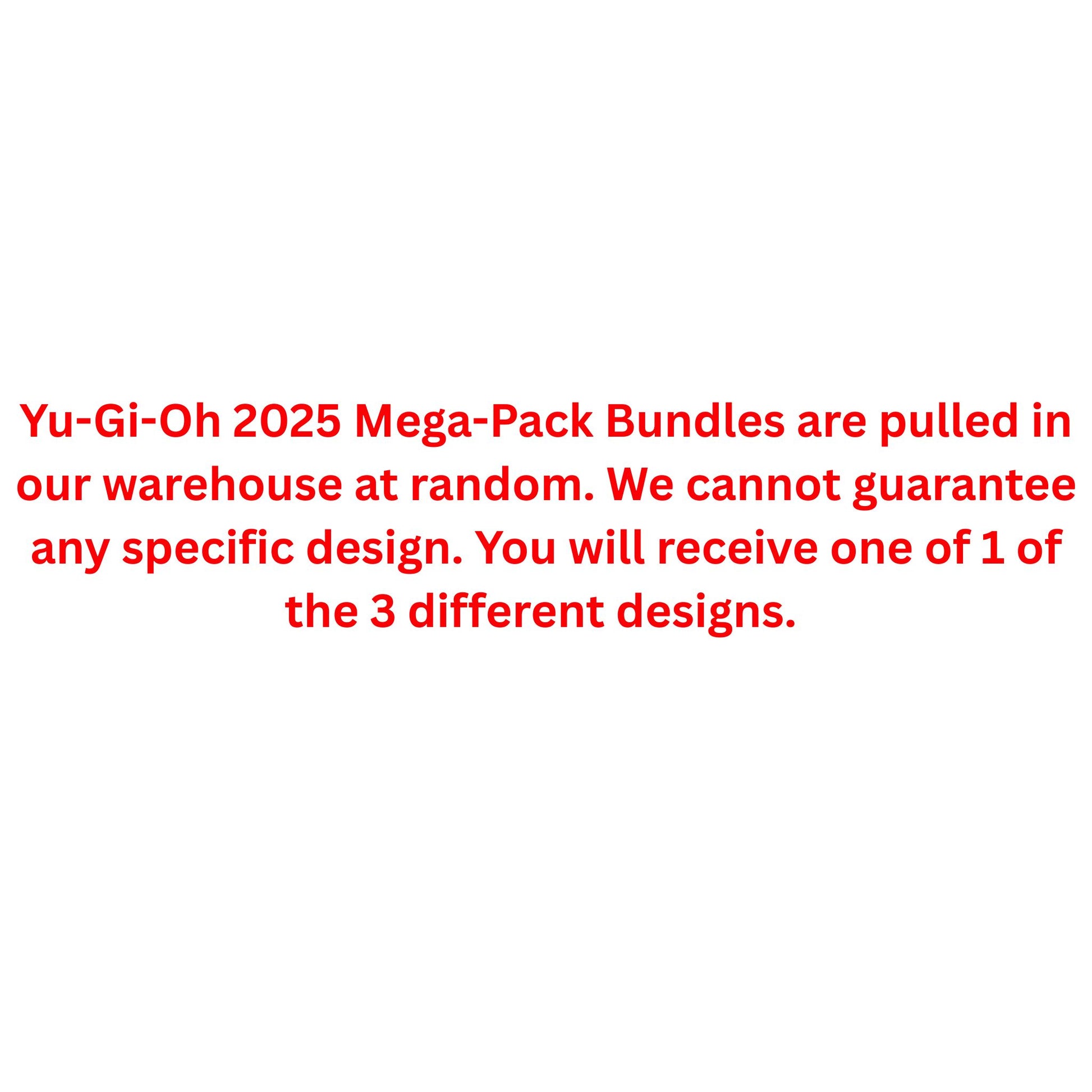 Yu-Gi-Oh 2025 Mega-Pack Bundle Tuck Box - Trading Card Market