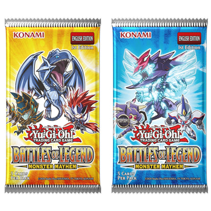 Yu - Gi - Oh Battles of Legend Monster Mayhem Booster Pack - Trading Card Market
