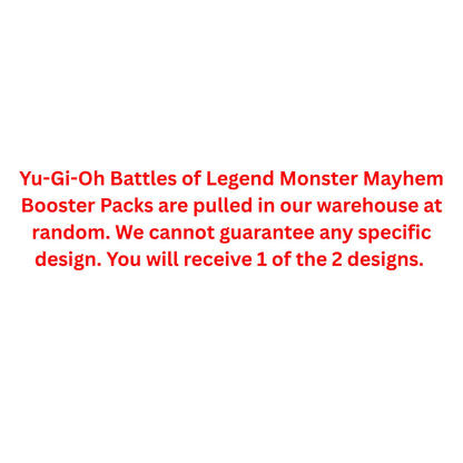 Yu-Gi-Oh Battles of Legend Monster Mayhem Booster Pack - Trading Card Market