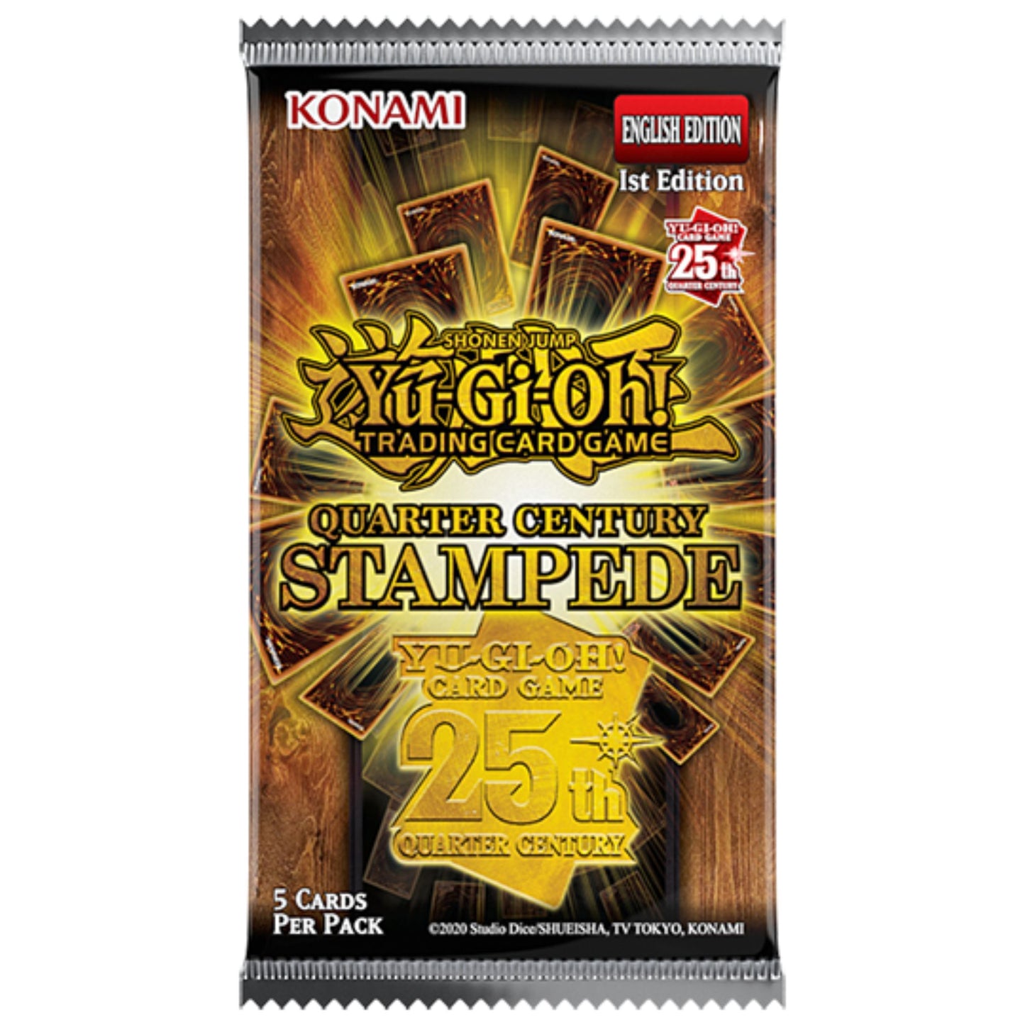 Yu-Gi-Oh Quarter Century Stampede Booster Pack