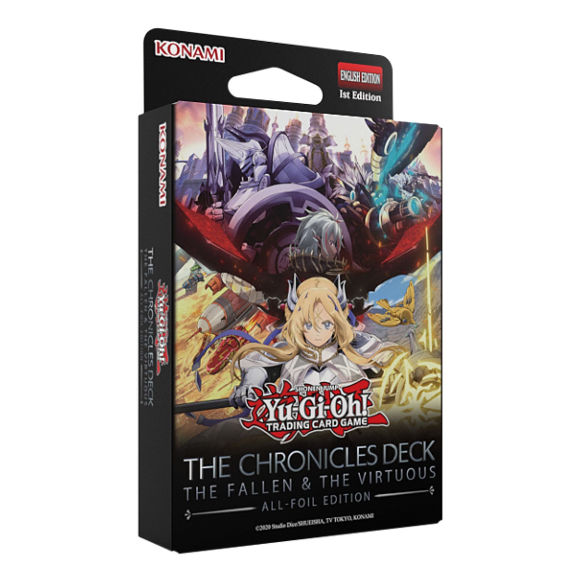 Yu-Gi-Oh The Chronicles The Fallen & The Virtuous Deck (All Foil Editi Trading Card Market Yu-Gi-Oh The Chronicles The Fallen & The Virtuous Deck (All Foil Editi Trading Card Market