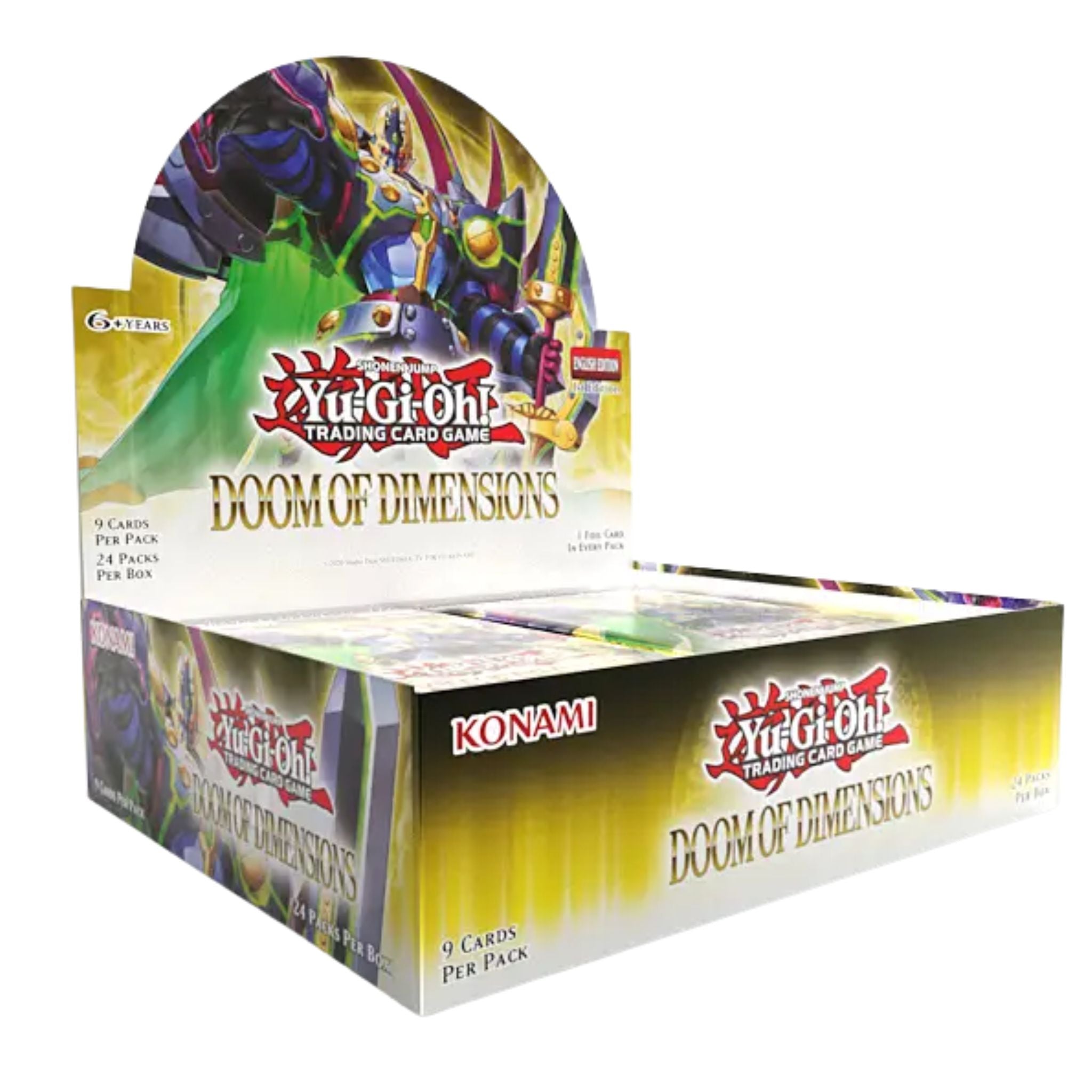 Yu-Gi-Oh! Doom of Dimensions Booster Box – Trading Card Market