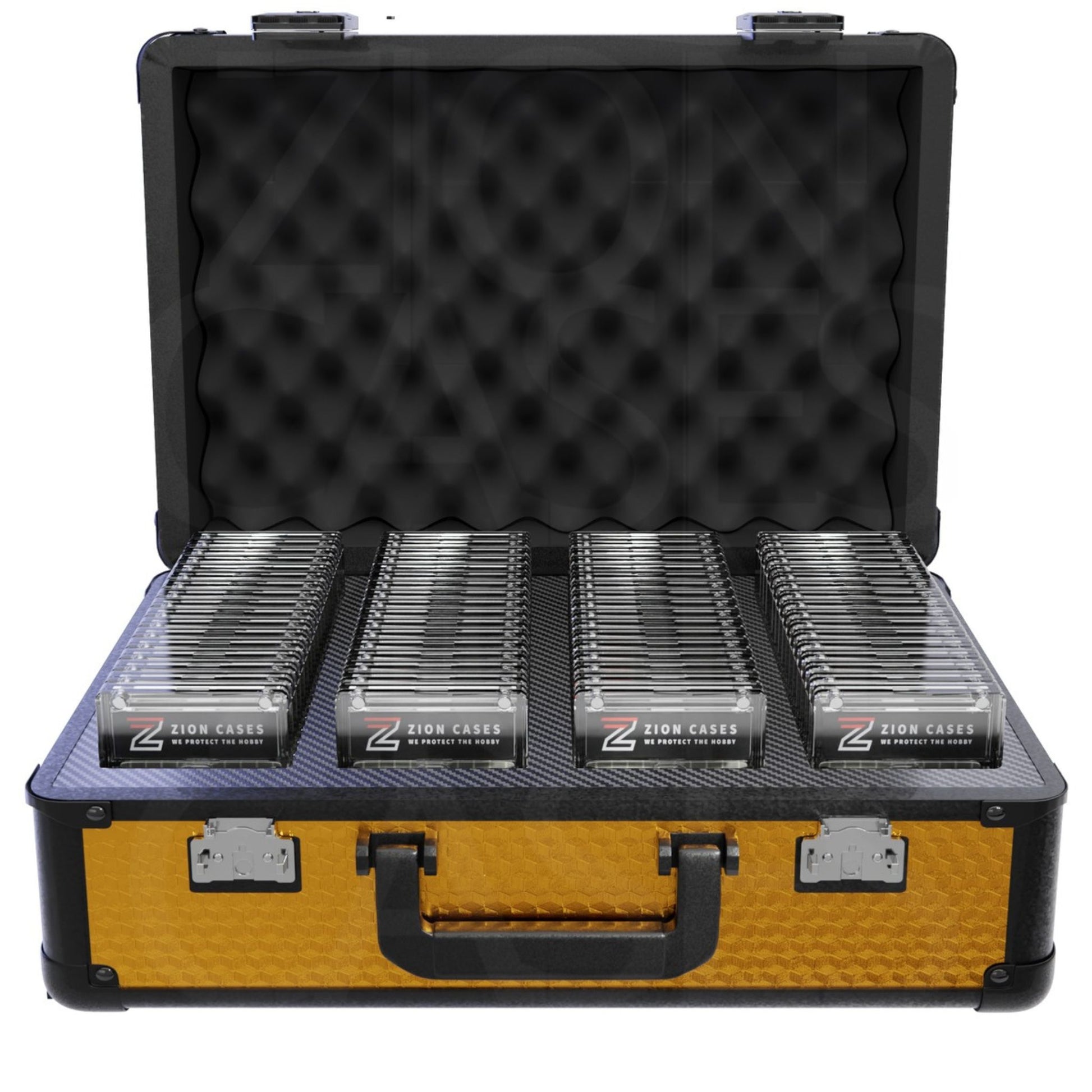 Zion Slab Case XL (Cubed Gold) - Trading Card Market
