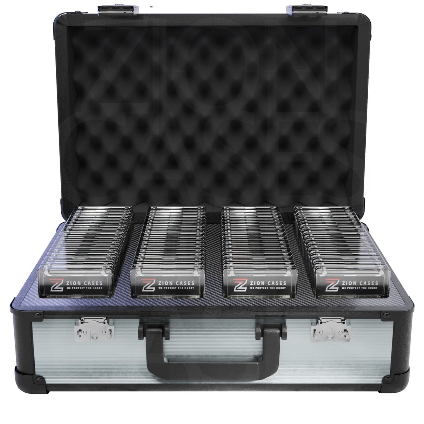 Zion Slab Case XL (Silver) - Trading Card Market