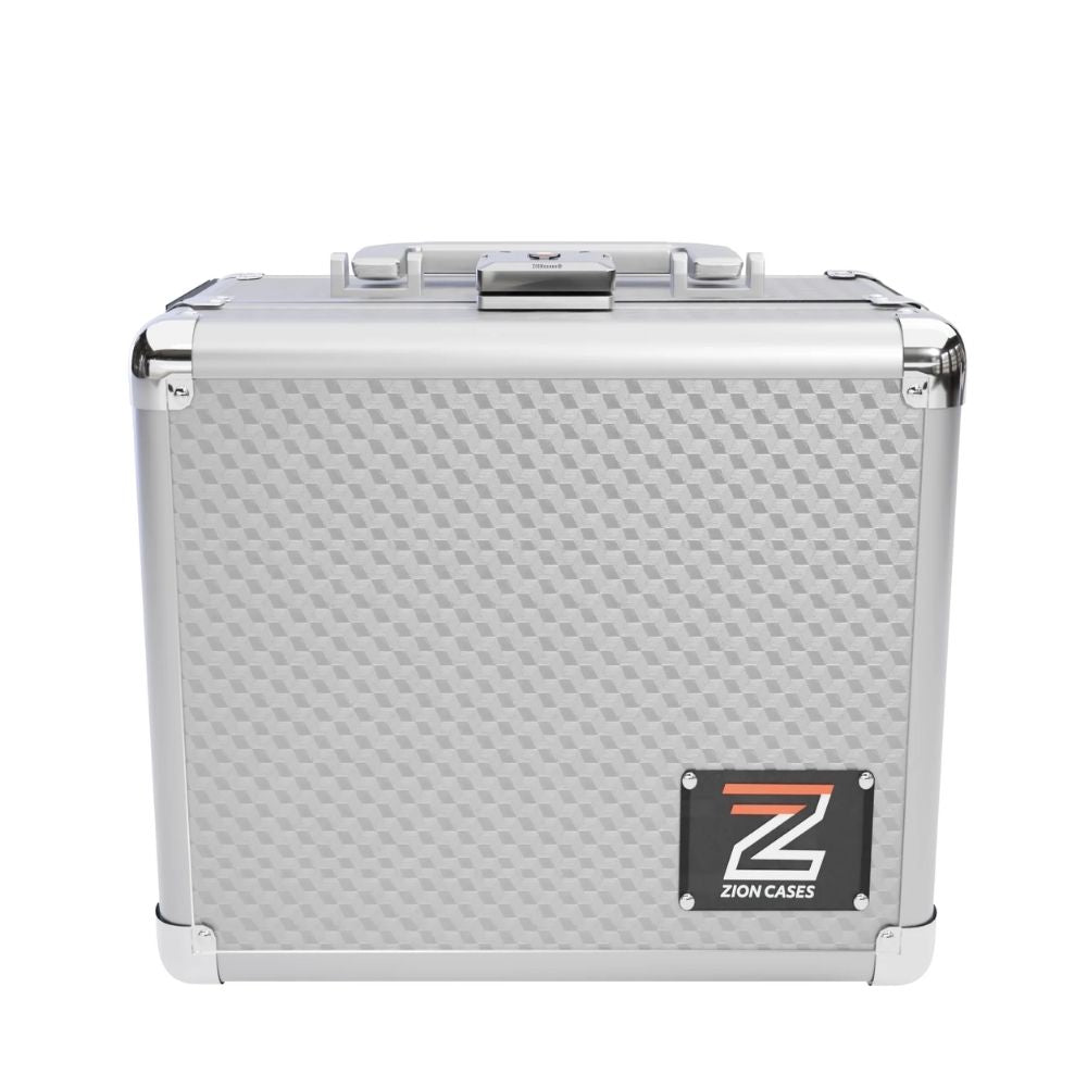 Zion Slab Case 2 Row (Cubed Silver) - Trading Card Market