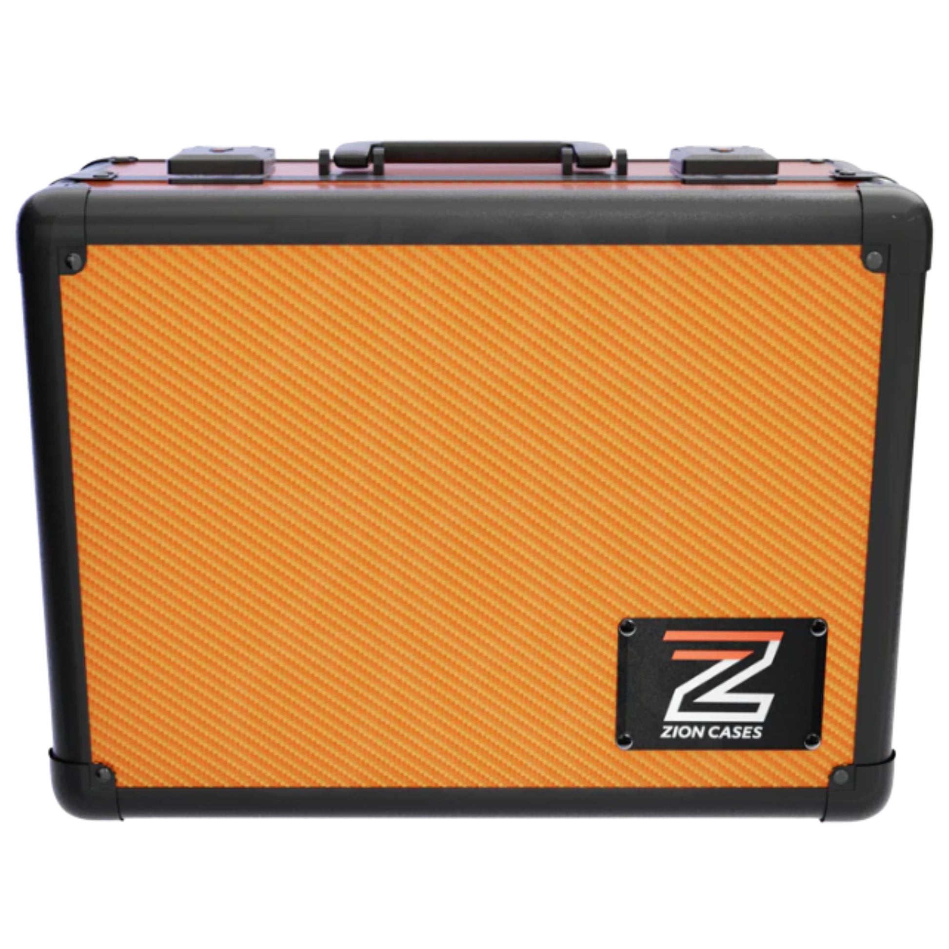 Zion Slab Case XL (Carbon Fiber Orange) - Trading Card Market