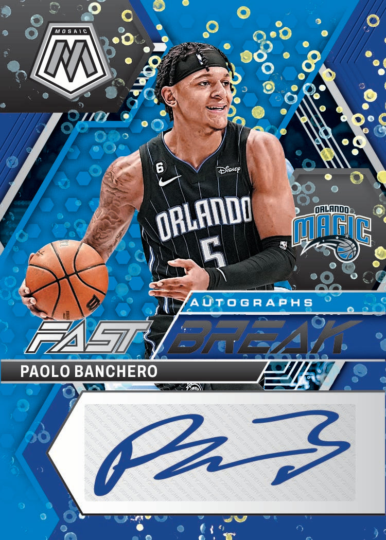 2022/23 Panini Mosaic Fast Break Basketball Hobby Box-Paolo_Banchero