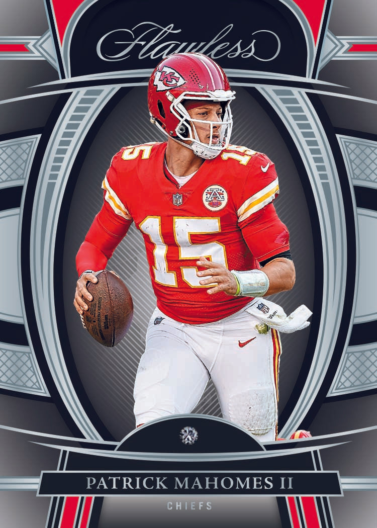 2022 Panini Flawless Football Hobby Box-Patrick_Mahomes