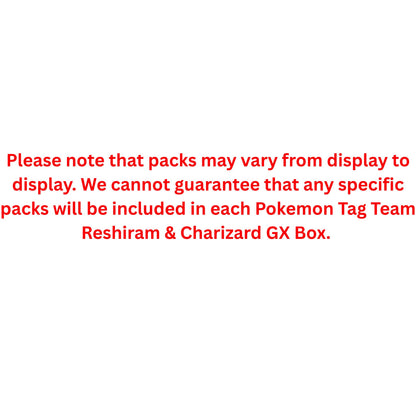 Pokemon Tag Team Reshiram & Charizard GX Box - Trading Card Market