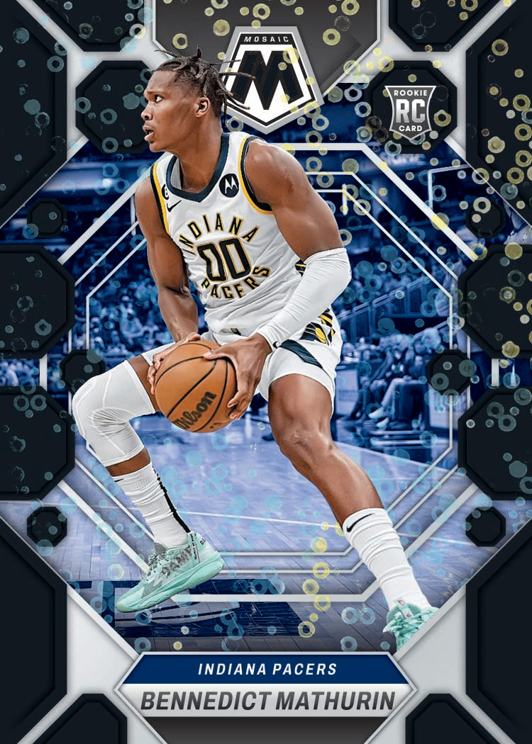 2022/23 Panini Mosaic Fast Break Basketball Hobby Box-Bennedict_Mathurin