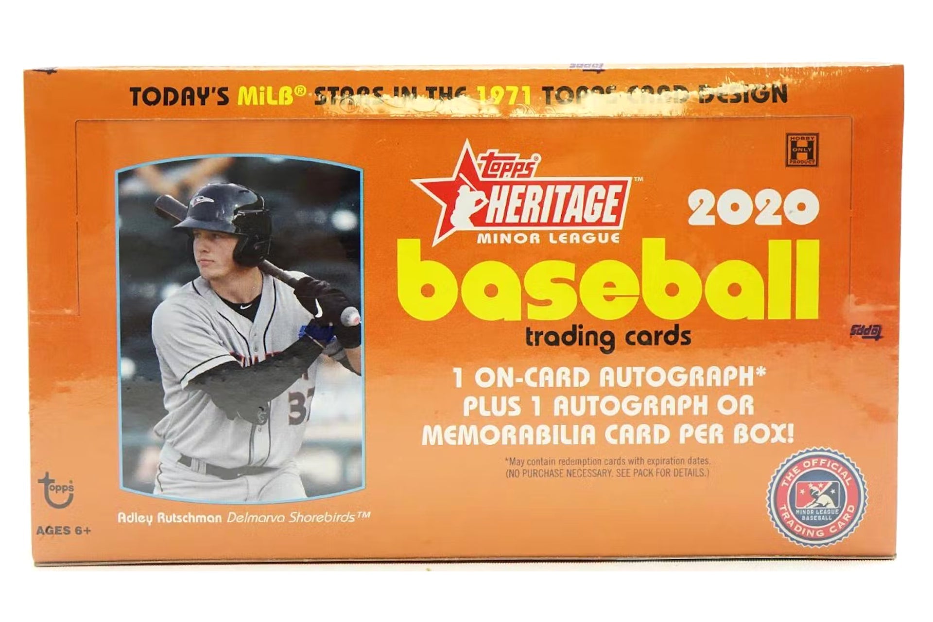 2020 Topps Heritage Minor League Baseball Box