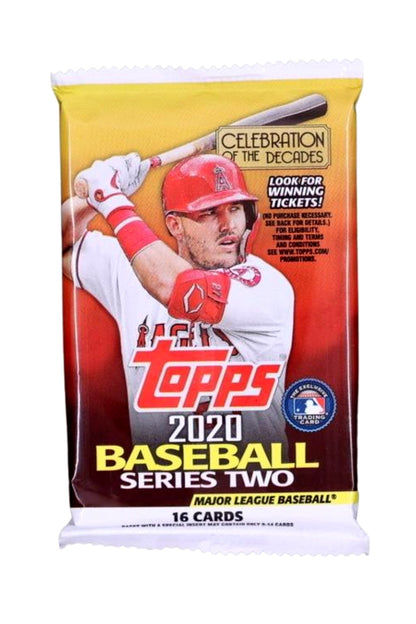 2020 Topps Series 2 Baseball 36 - Pack Gravity Feed Box - Trading Card Market