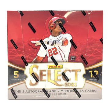 2021 Panini Select Baseball Hobby Box - Trading Card Market