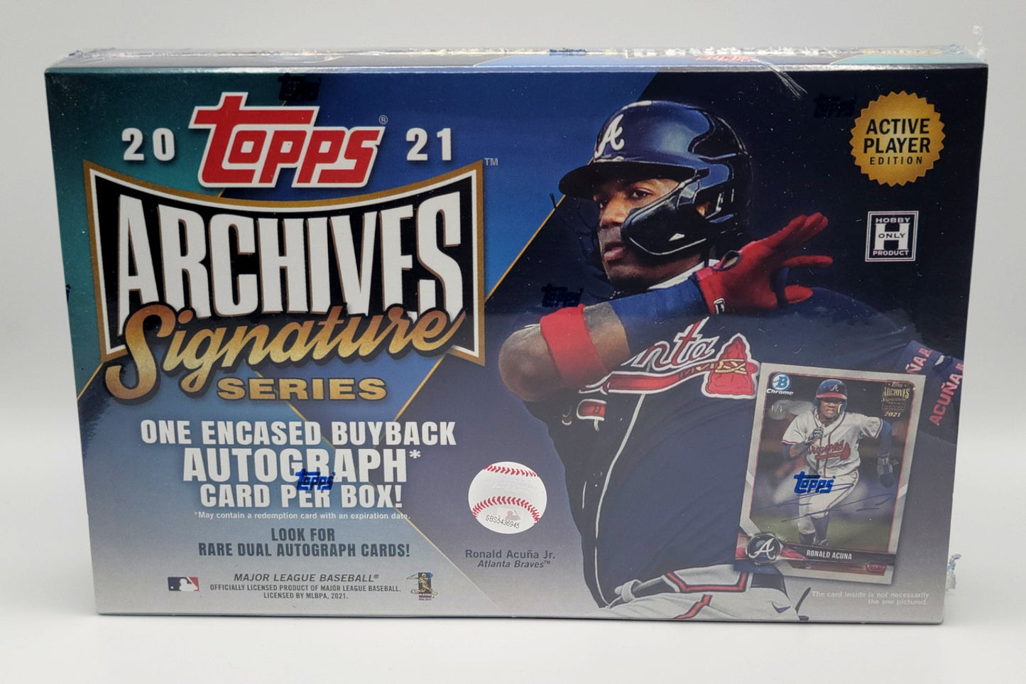 2021 Topps Archive Sig Series Active Ed Baseball Box