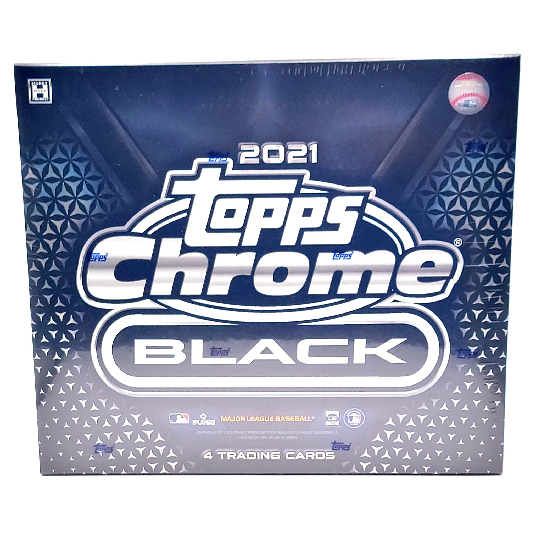 2021 newest Topps Chrome Black Baseball Hobby Box