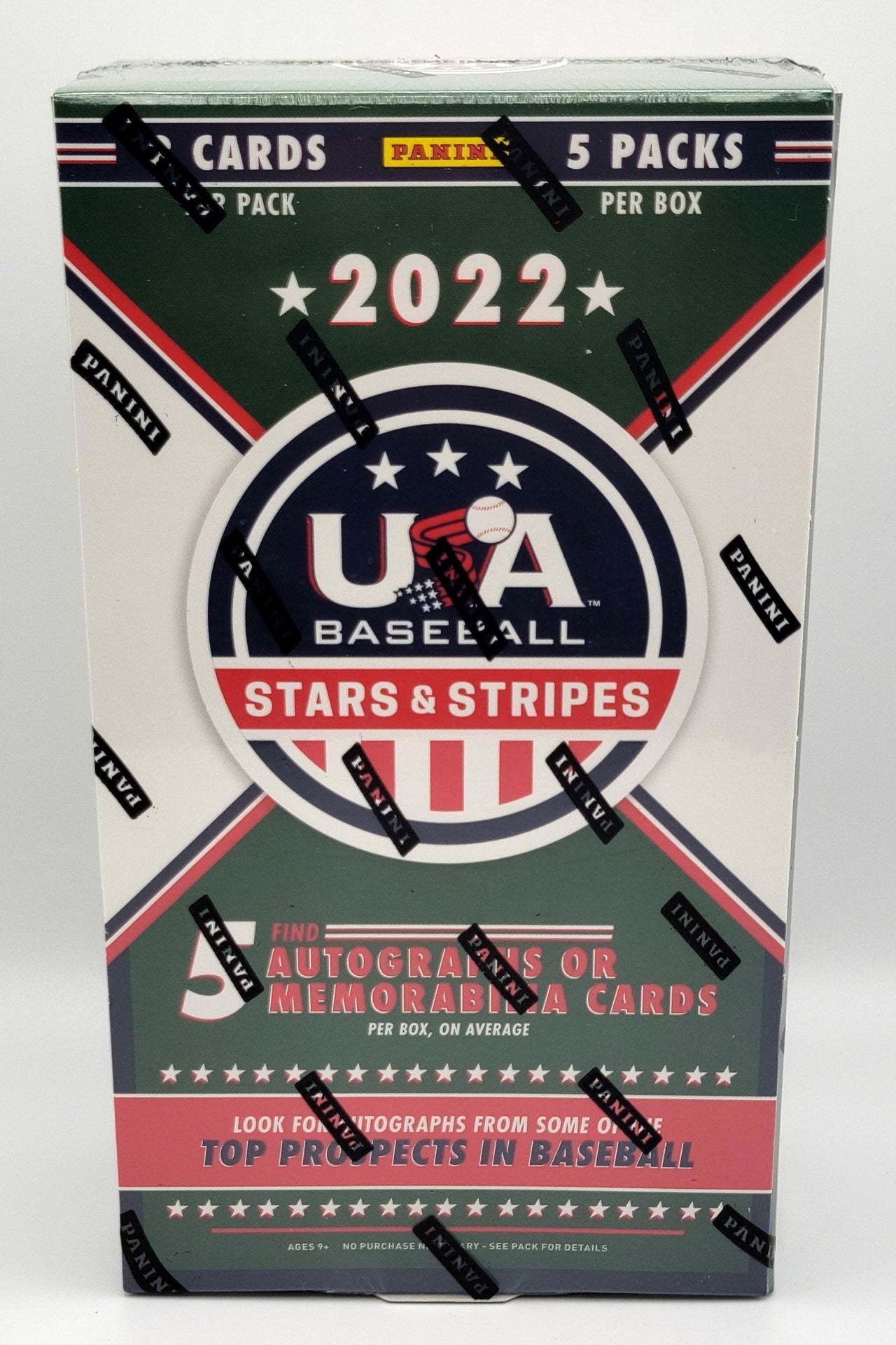 2022 Panini USA Stars & Stripes Baseball Box