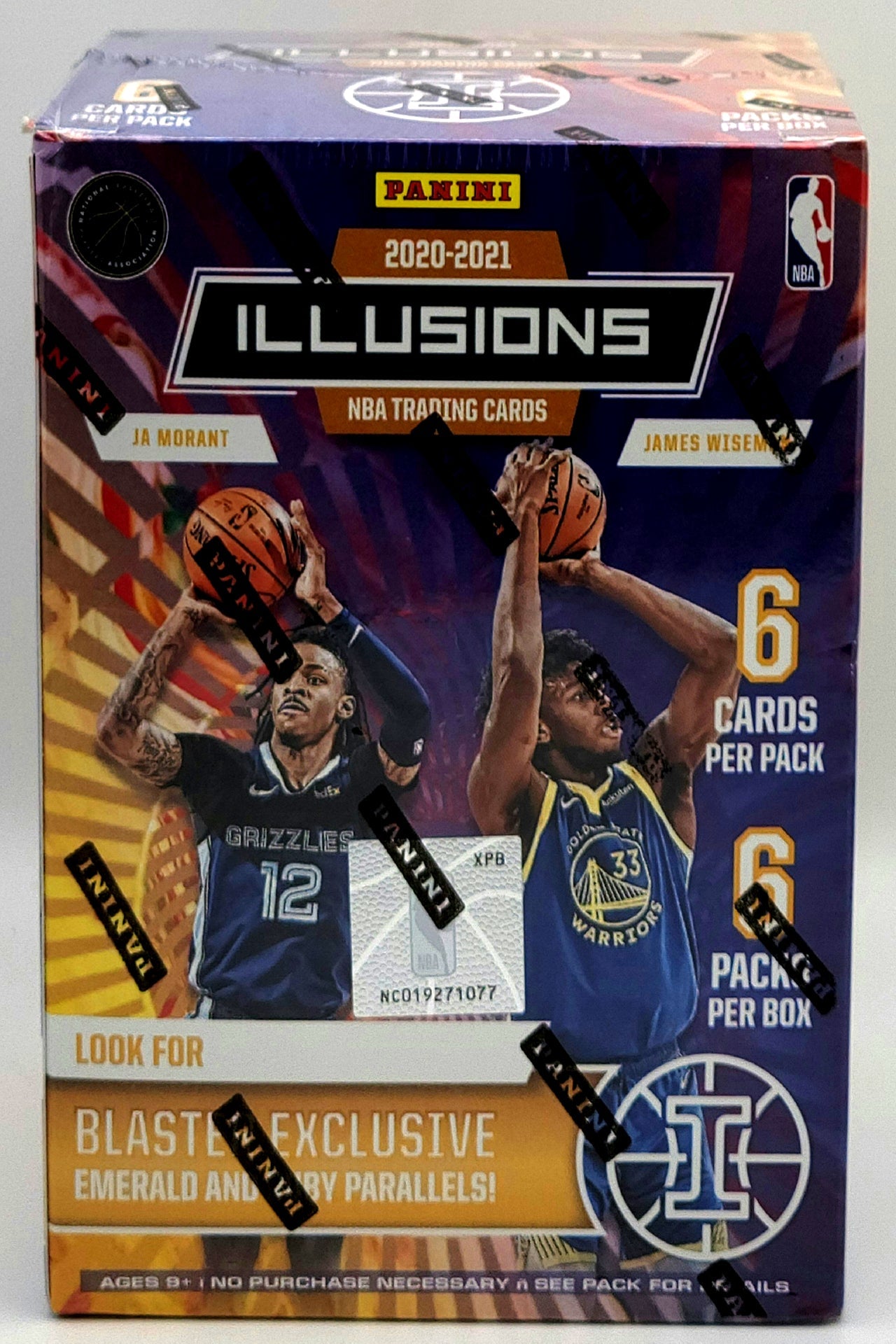 2020/21 Panini Illusions Blaster Box Basketball Box