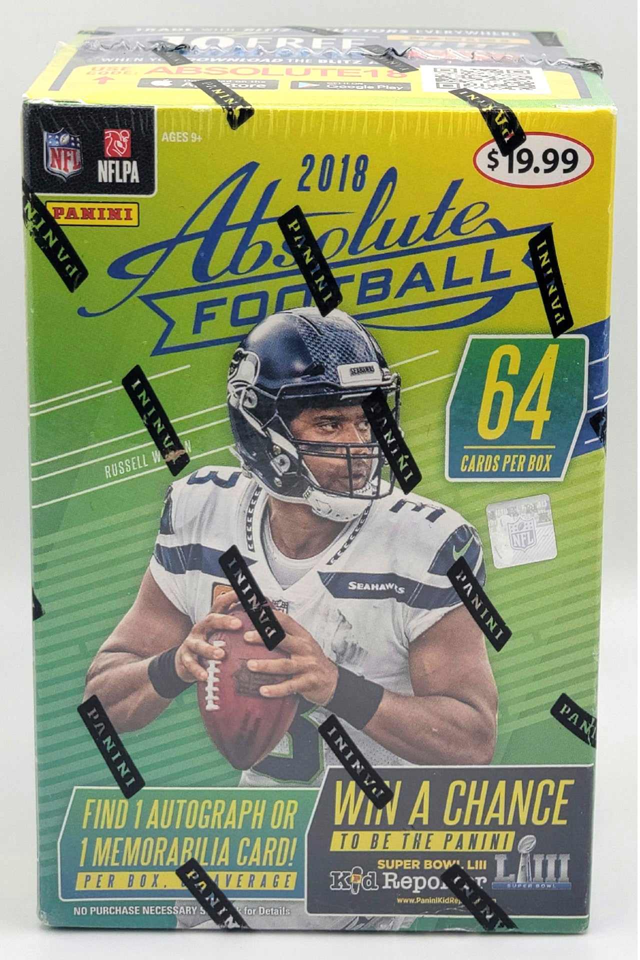 2018 Panini Absolute Football Blaster Retail Box - Trading Card Market