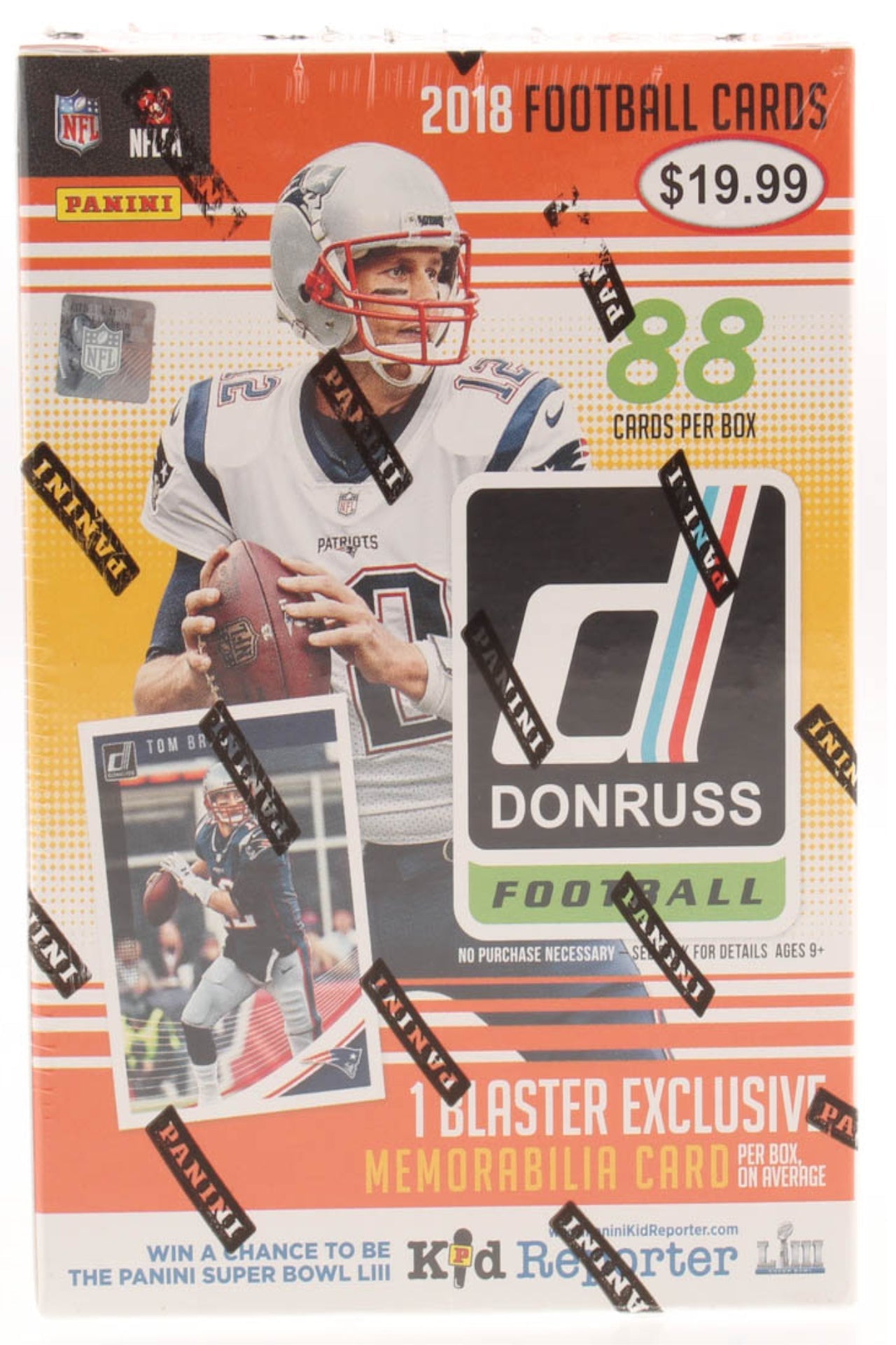 2018 Panini Donruss Football Blaster Box