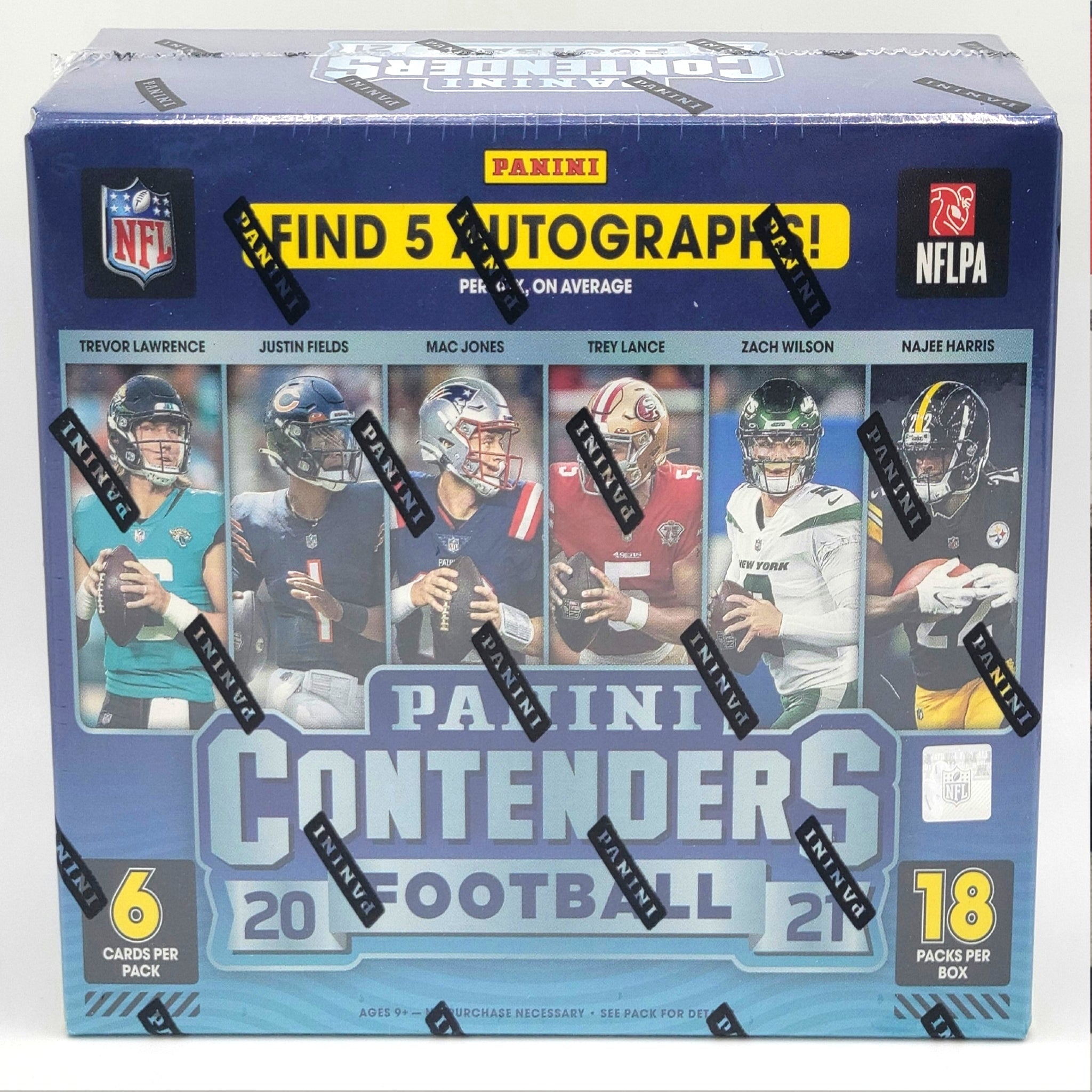 2021 hot Panini Contenders Football Mega Box