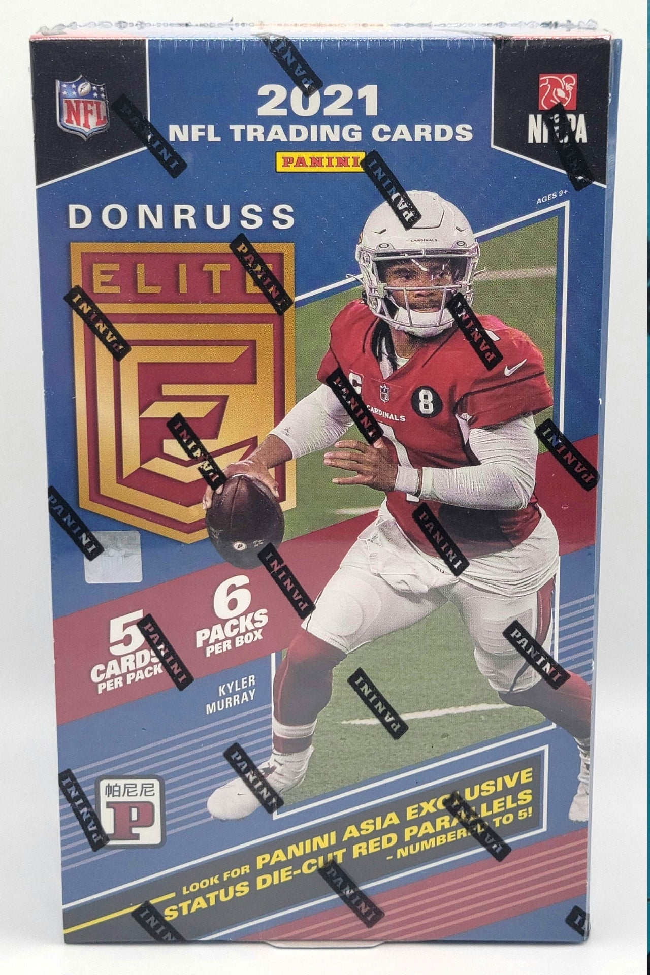 2021 Panini Elite Tmall Football Retail Box - Trading Card Market