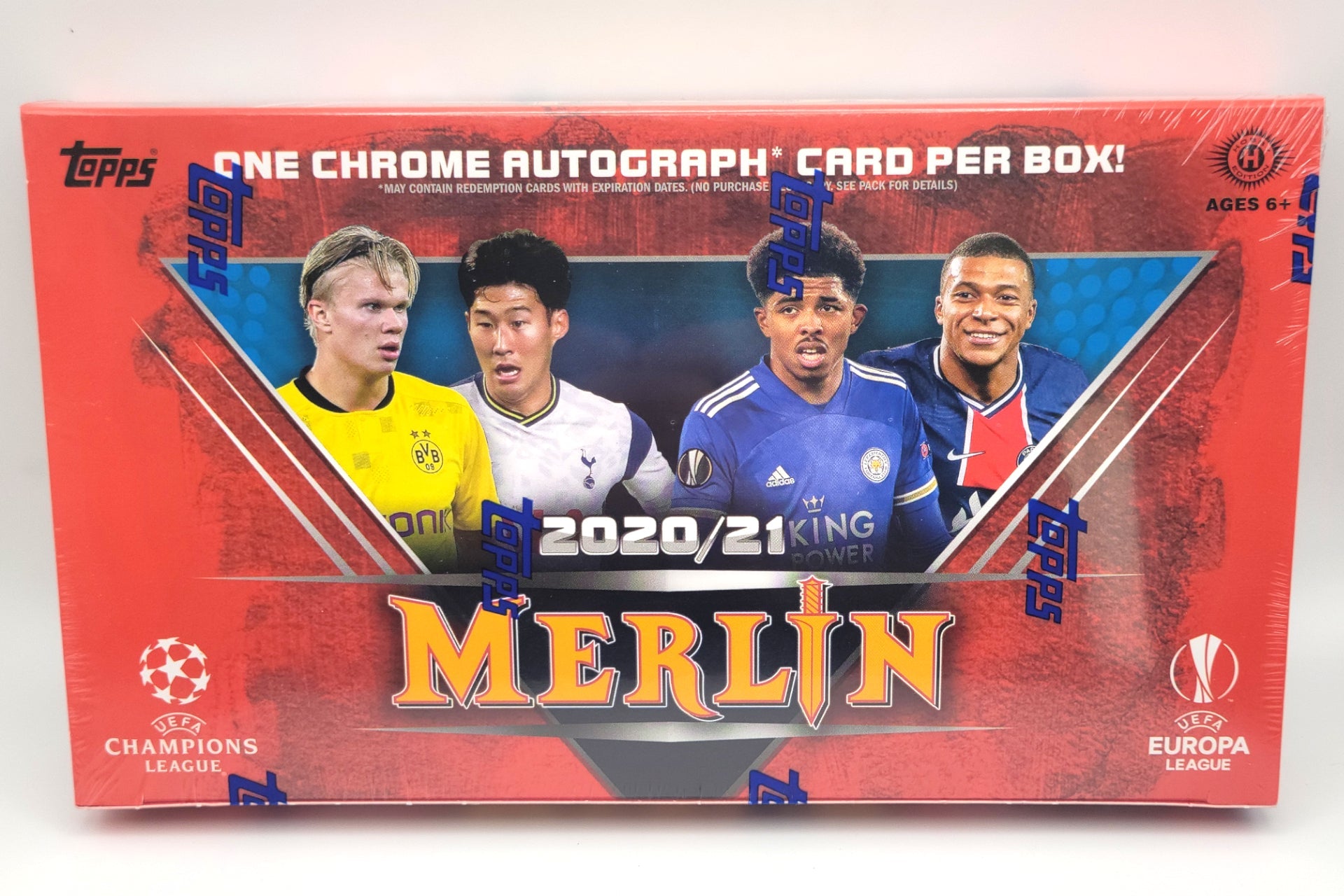 2020/21 Topps Merlin Chrome UEFA Soccer Box