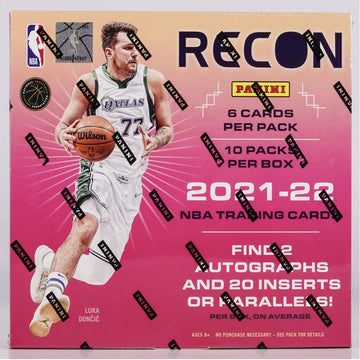 2021/22 Panini Recon Basketball Hobby Box - Trading Card Market