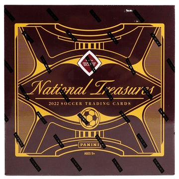 2022 Panini National Treasures FIFA Road to the World Cup Soccer Hobby Box - Trading Card Market