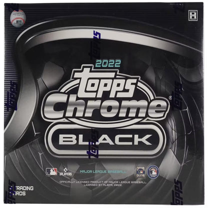 2022 Topps Chrome Black Baseball Hobby Box - Trading Card Market