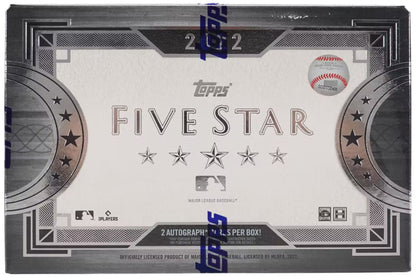 2022 Topps Five Star Baseball Hobby Box - Trading Card Market
