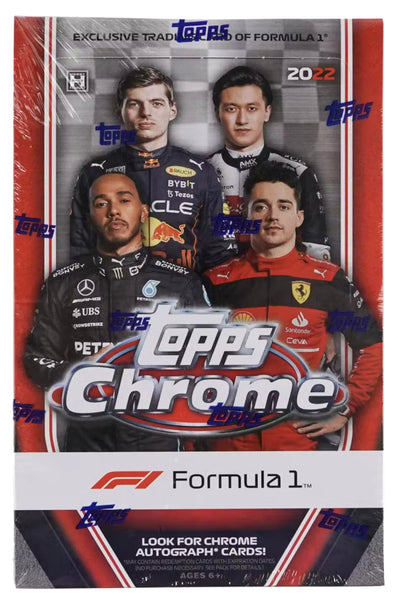2022 Topps Formula 1 Chrome Lite Racing Hobby Box – Trading Card