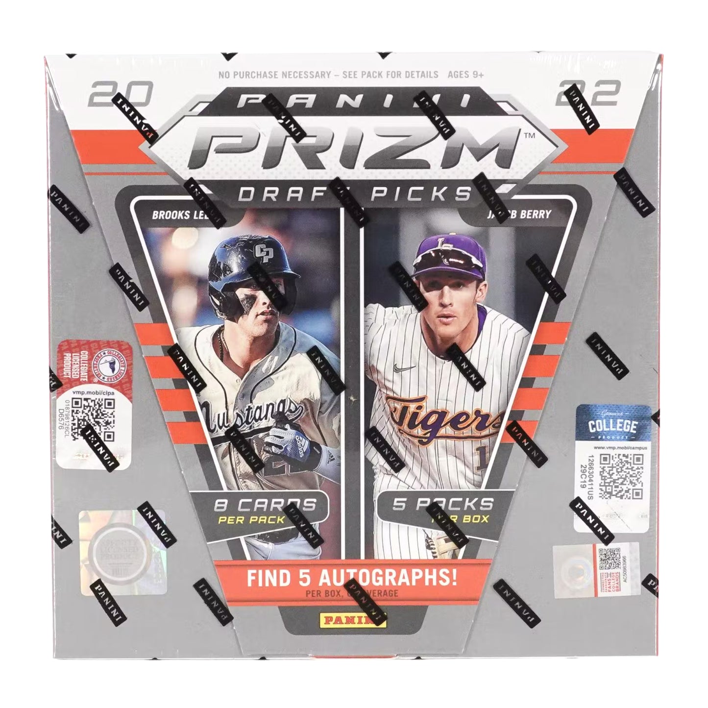 2022 Panini Prizm Draft Picks Baseball Hobby Box