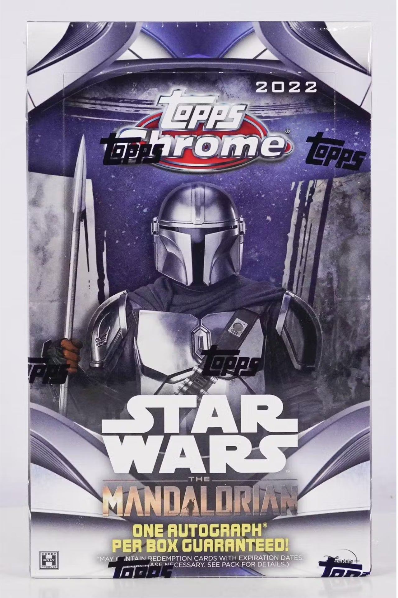 2022 Topps Star Wars Mandalorian Chrome Beskar Edition Hobby Box