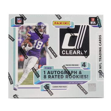 2022 Panini Clearly Donruss Football Hobby Box - Trading Card Market