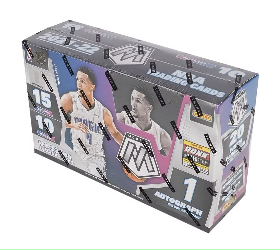 2021/22 Panini Mosaic Basketball Hobby Box