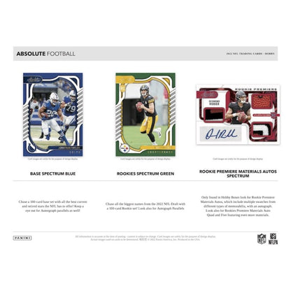 2022 Panini Absolute Football Hobby Box