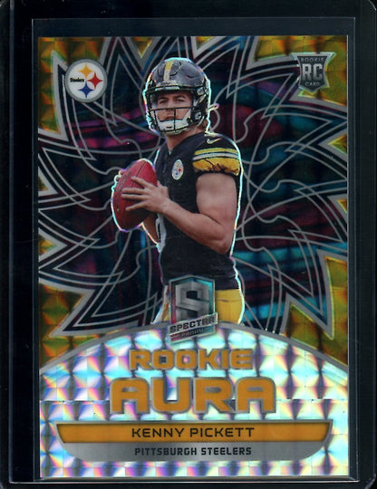2022 Panini Spectra Kenny Pickett Rookie Aura /50 Steelers - Trading Card Market