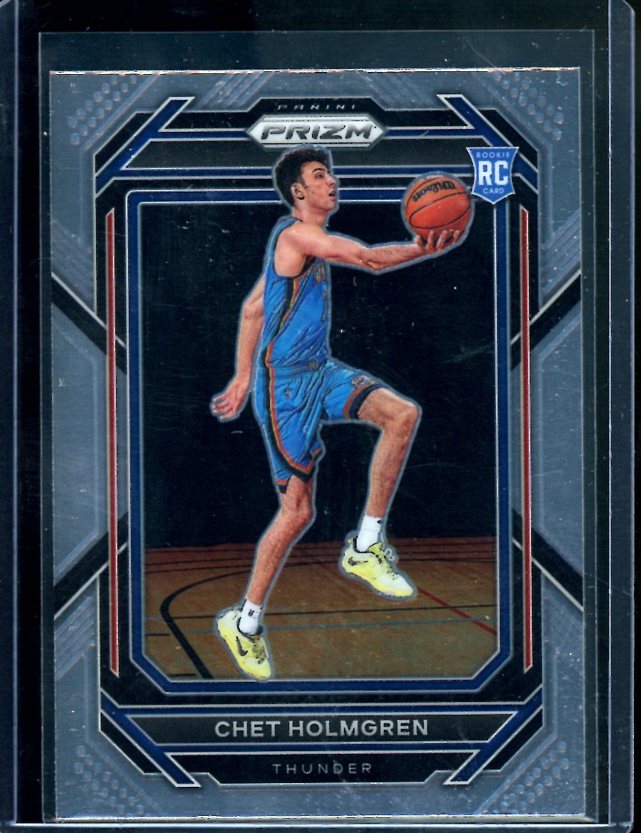 2022/23 Panini Prizm Chet Holmgren Rookie Thunder - Trading Card Market