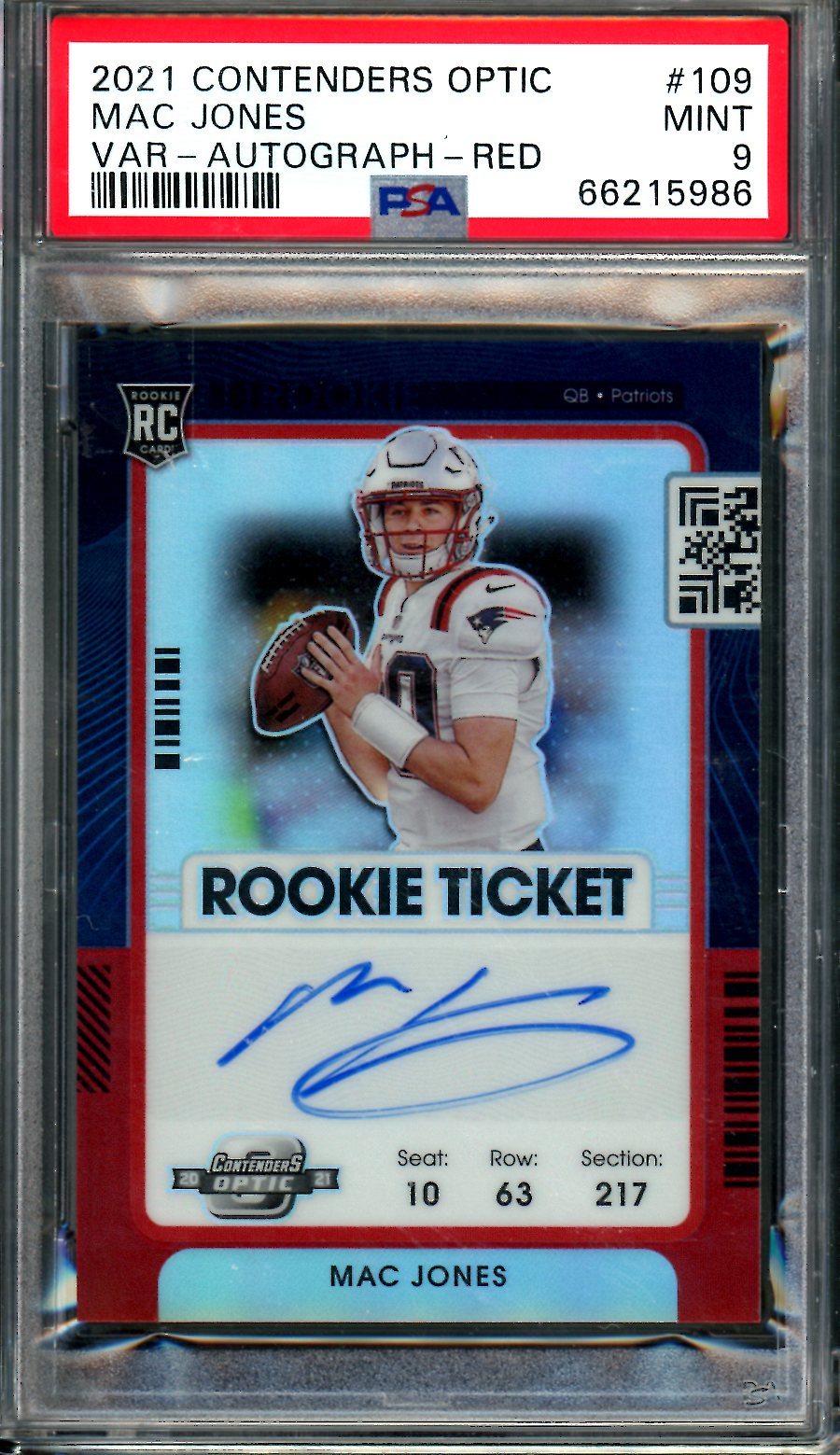 2021 Panini Contenders Optic